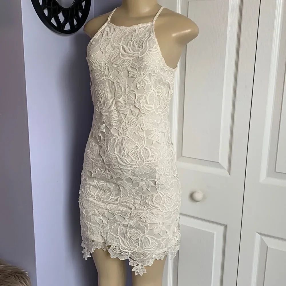 Rebellion Again Lace Spring Summer Party Special Occasion Dress S Ivory